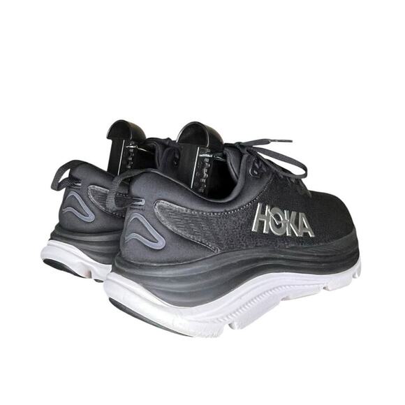 ***Sold*** Mens Hoka One One Gaviota 5 Cushioned Running Shoes Size 8.5 Black - Picture 4 of 7